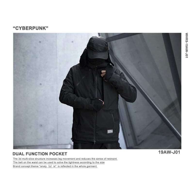 Cyberpunk Dual Function Pocket Jacket