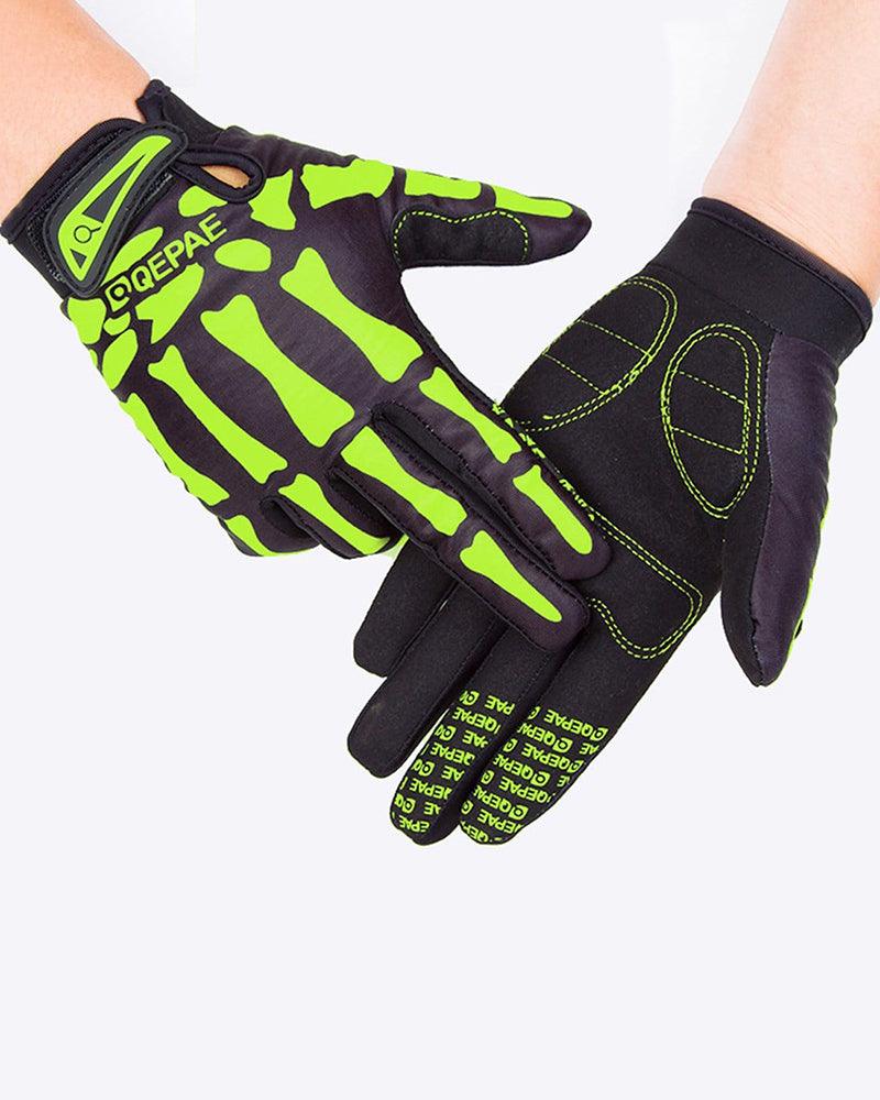No Goodbyes Skull Techwear Gloves