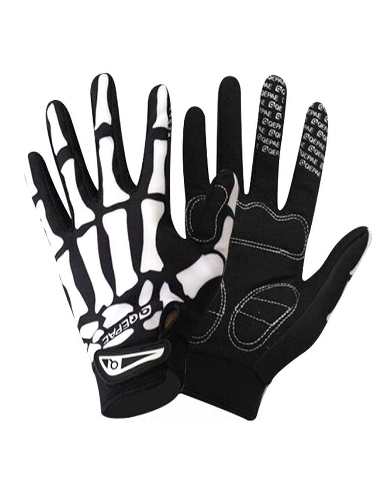 No Goodbyes Skull Techwear Gloves