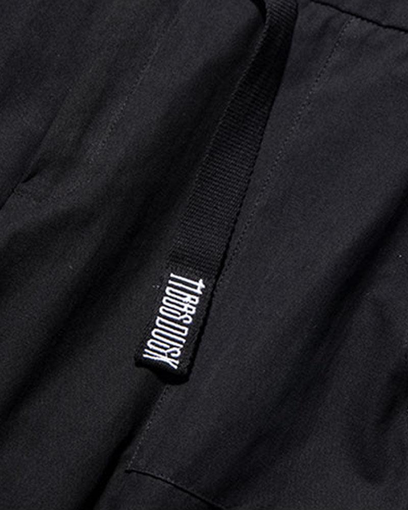 Techwear Street Style Cargo Black Pants