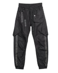 Samurai Functional Patchwork Black Cargo Pants