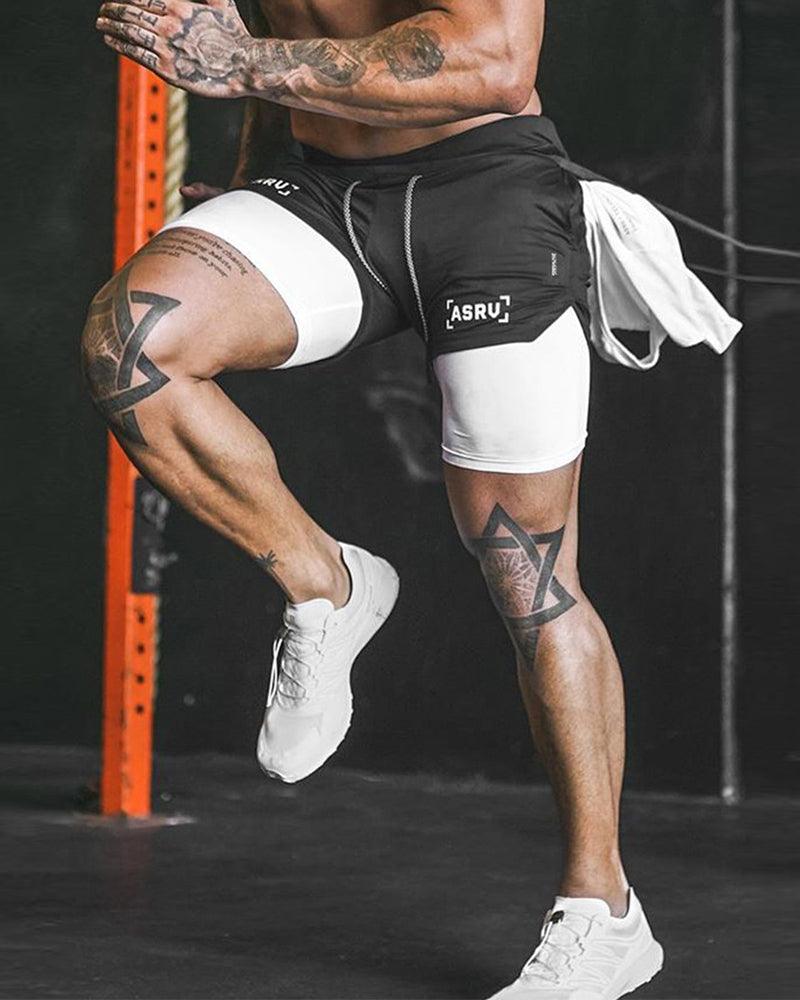 Show Off Your Muscles Mens Running Shorts