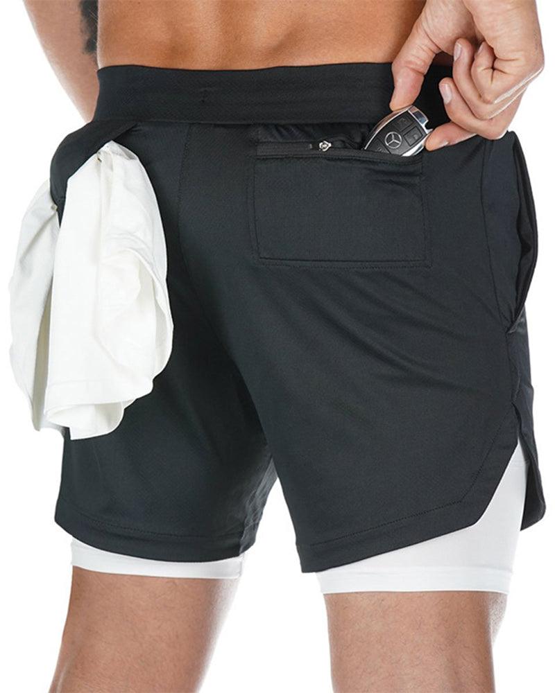 Show Off Your Muscles Mens Running Shorts