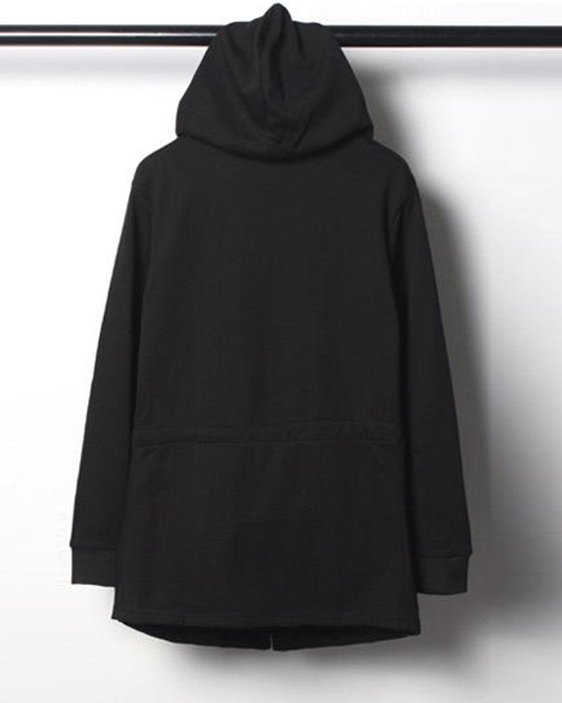 Ninja Costume Techwear Black Hooded Cloak