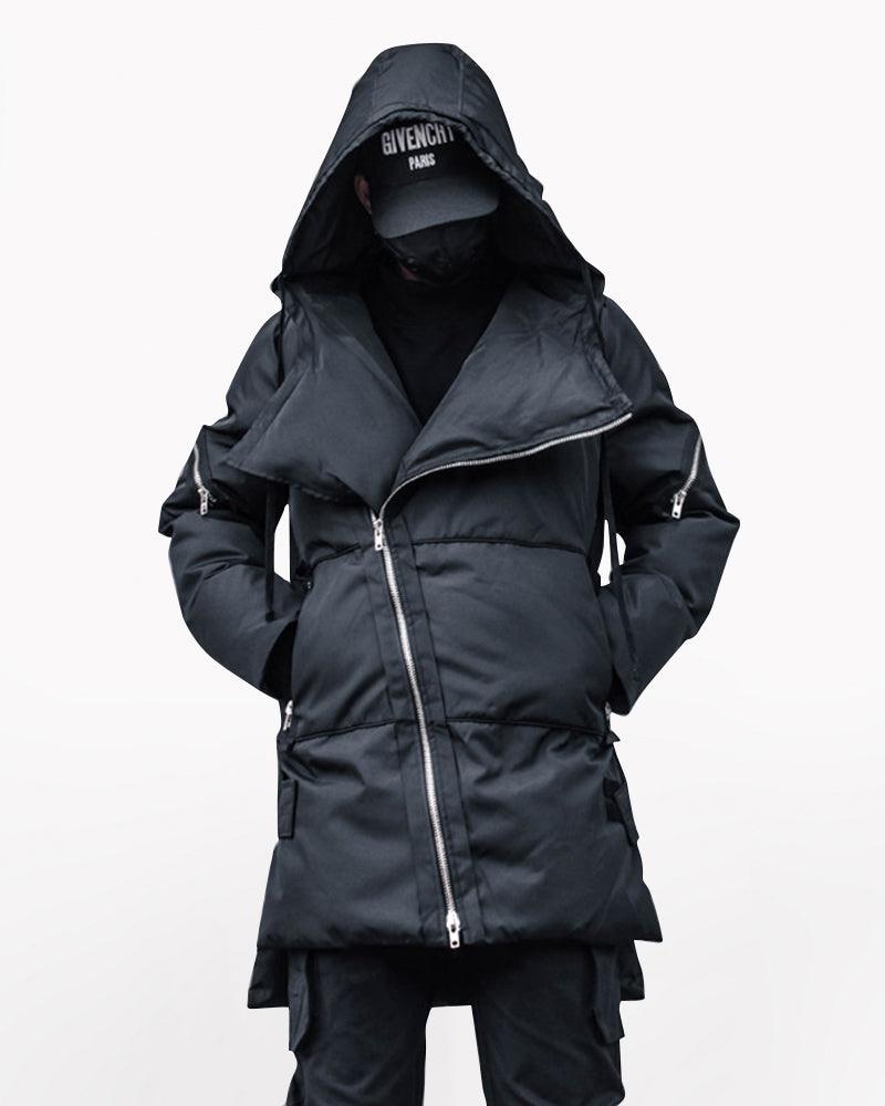 Techwear Long Winter Jacket