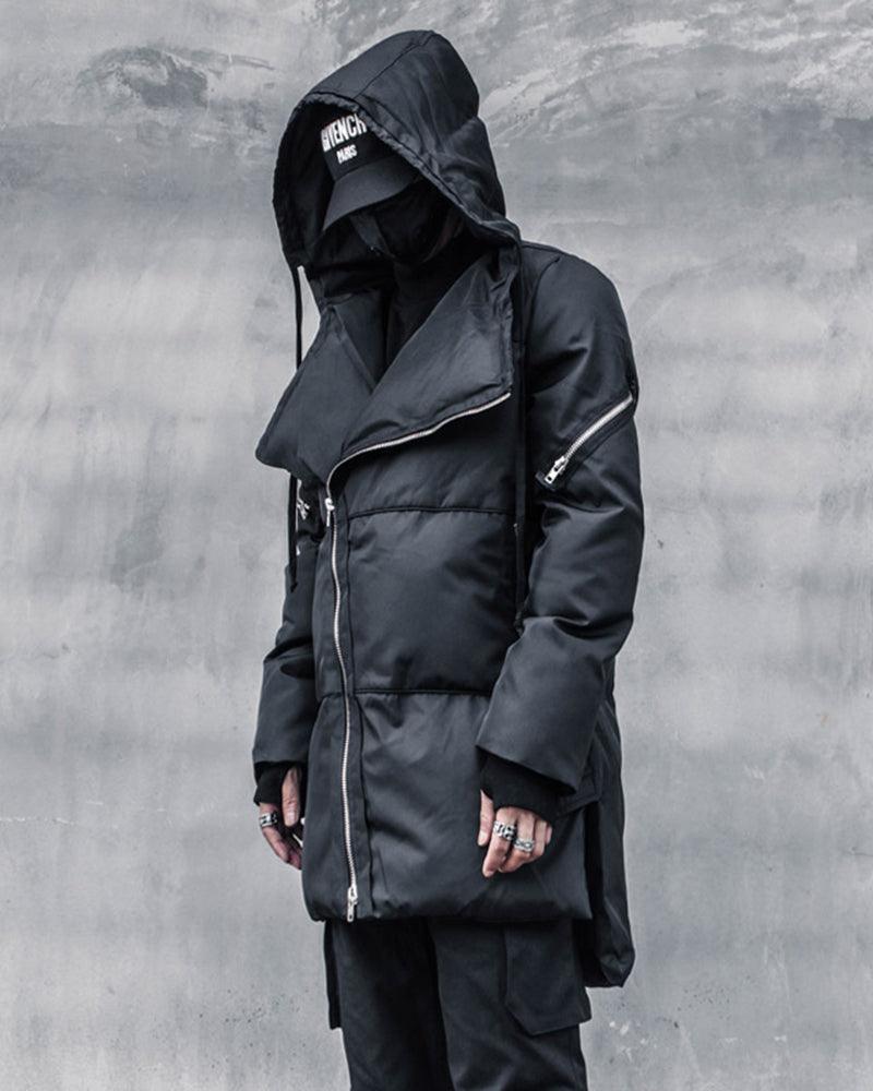 Techwear Long Winter Jacket
