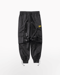 Techwear Street Style Black Cargo Jogger Pants