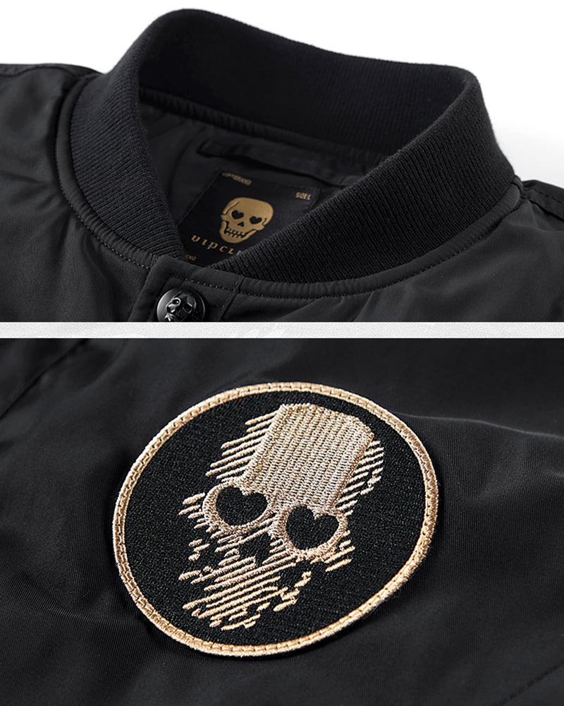 Techwear Winter Skull Bomber Jacket