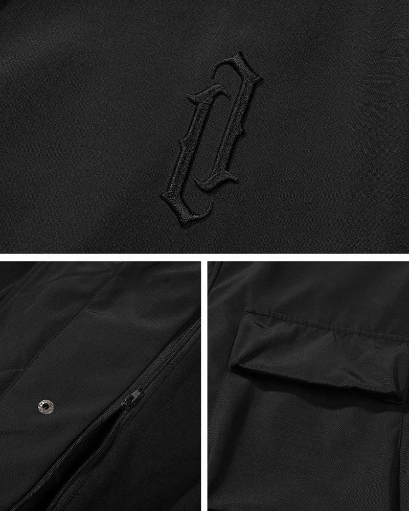 Techwear Fake Two-piece Utility Long Coat