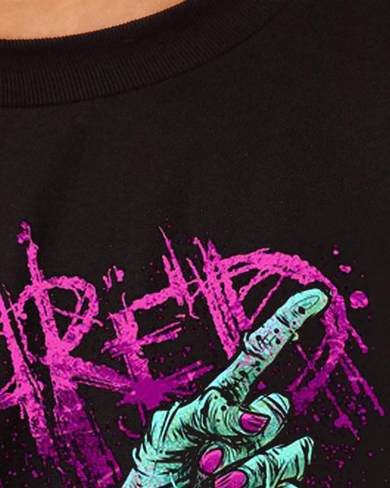Techwear Gothic Motorcycle Rock T-Shirt