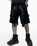 Techwear Ribbon Cargo Shorts