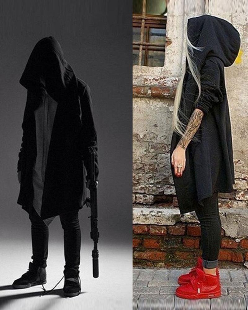 Techwear Ninja Costume Long Cloak Coat