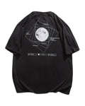 Time Stands Still Moon Universe Sci-Fi T-Shirt