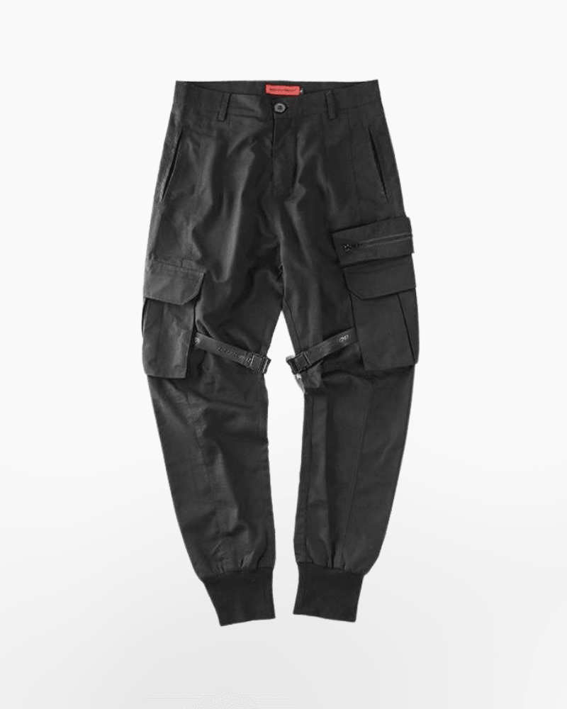 Techwear Ribbon Cargo Pants