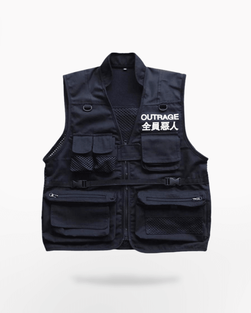 Techwear Safety Cargo Vest