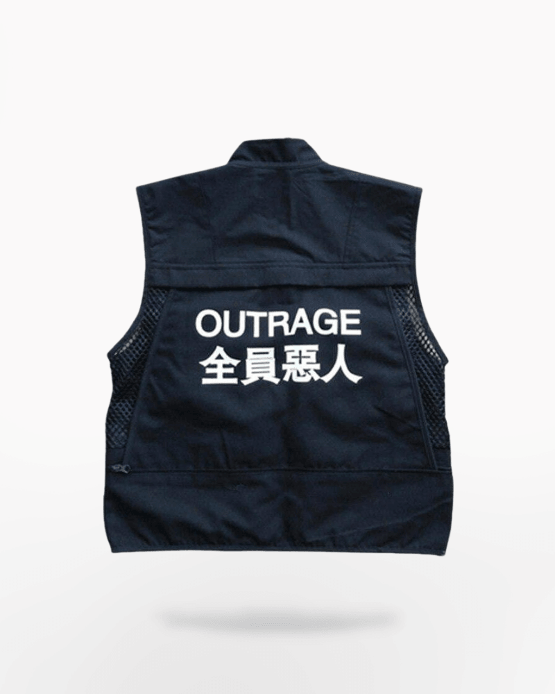 Techwear Safety Cargo Vest