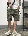 Street-Ready Mens Camo Cargo Jorts