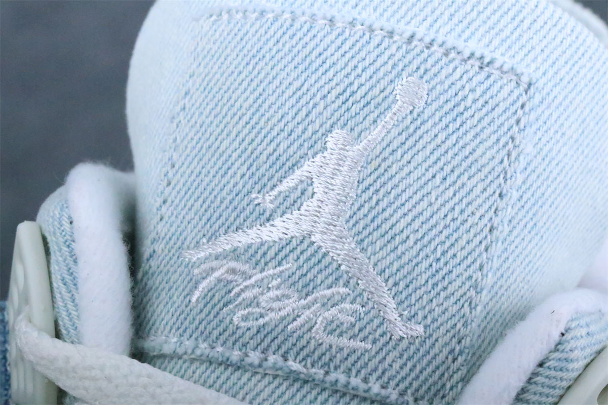 Wmns Air Jordan 4 Retro TEX 'Worn Blue Denim'