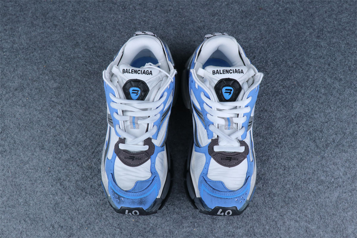 Balenciaga Runner Sneaker 'Worn-Out - Blue Grey'