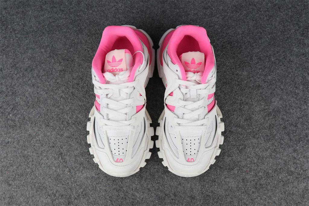 Balenciaga Wmns Track Sneaker 'White Fluo Pink'