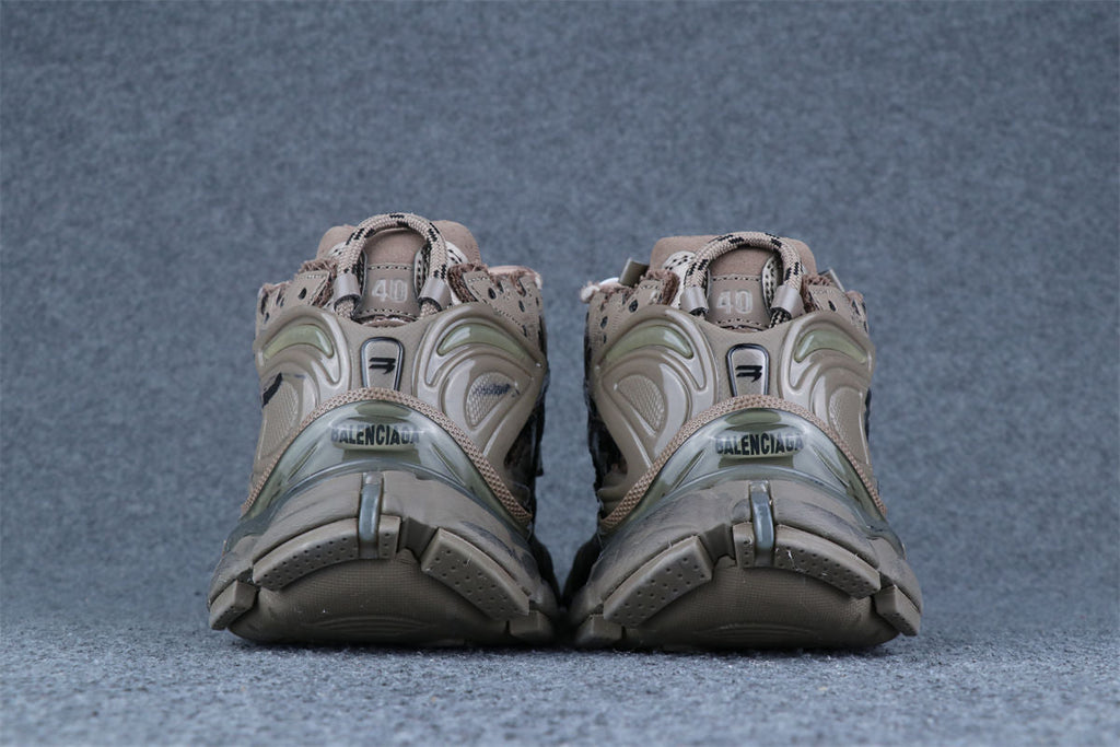 Balenciaga Runner Graffiti Sneaker 'Brown'