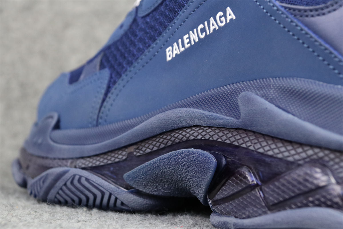 Balenciaga Wmns Triple S 'Clear Sole - Navy'