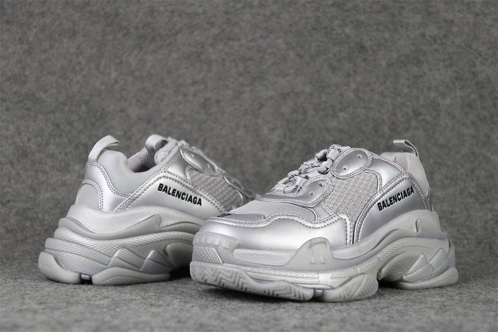 Balenciaga Triple S 'Silver Metallic'