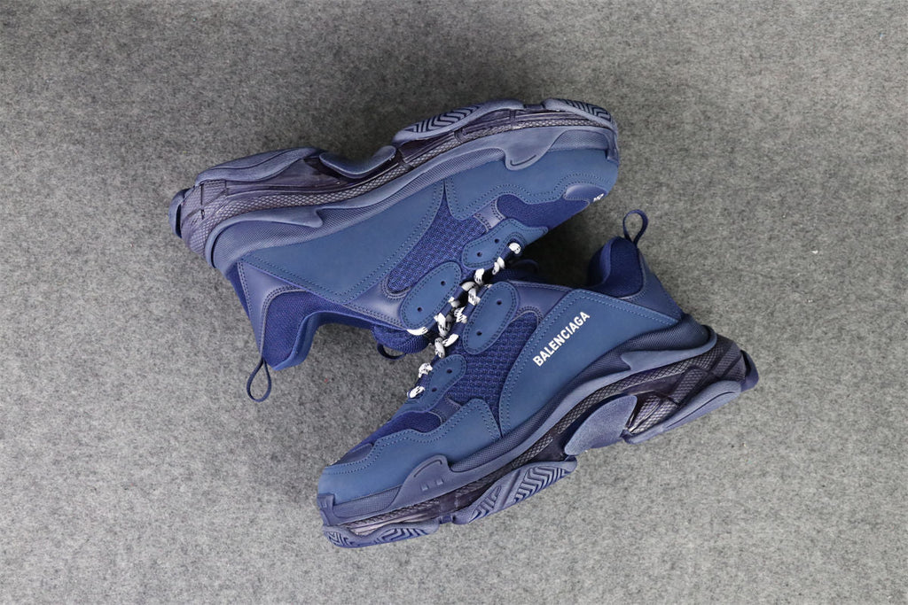 Balenciaga Wmns Triple S 'Clear Sole - Navy'